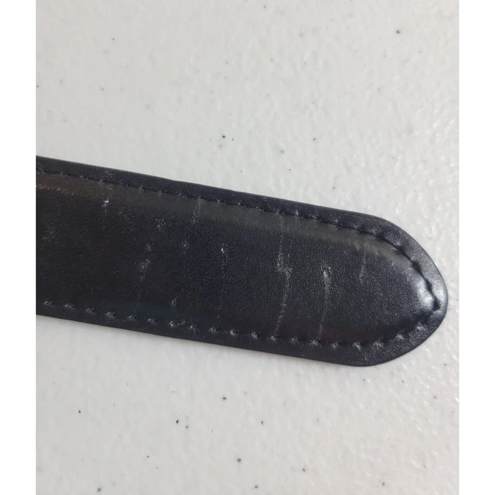 Woven Braided Casual‎ Belt Men's Black Non-Leather Cowboy Western Size 48